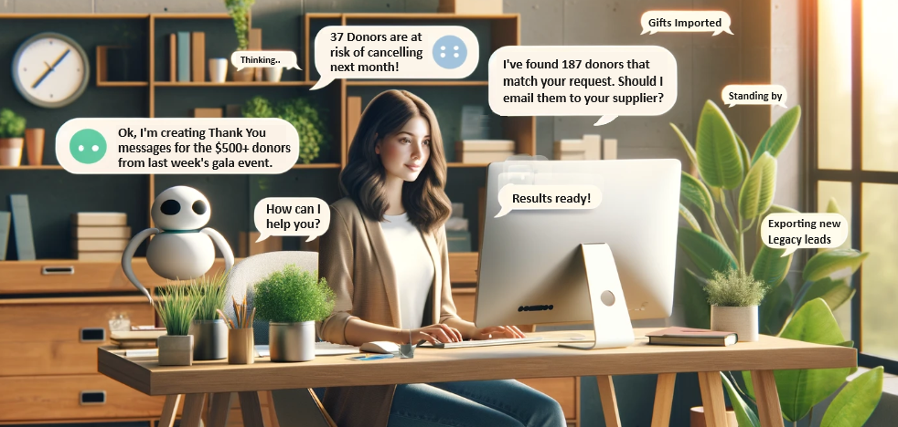 Coming soon to your Fundraising CRM: AI-powered chatbots